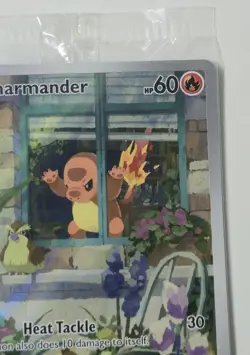 Pokemon TCG Obsidian Flames Charmander SVP 044 Black Star Promo Sealed - Image 4