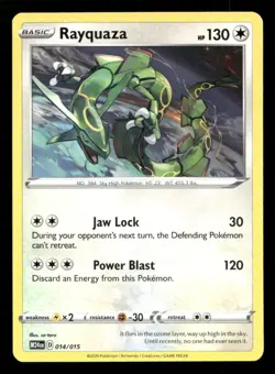 Rayquaza 014/015 McDonald's Promos 2024 NM/M Pokemon - Image 1