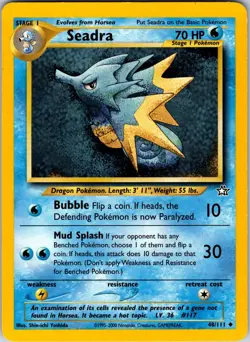 Seadra 048/111 Neo Genesis Pokemon LP Unlimited - Image 1