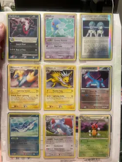18x Vintage Pokemon Card Lot - Holos, Rares, Reverse Holo - 2007-2009 Bundle - Image 2