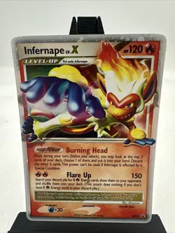 INFERNAPE LV.X DP10 DIAMOND AND PEARL PROMOS PROMO HOLO LP++ - Image 1