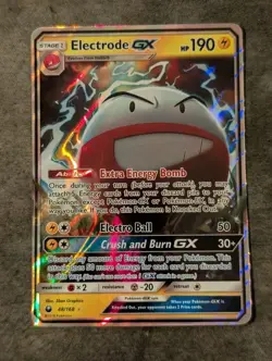 Electrode GX 48/168 Ultra Rare Sun & Moon Celestial Storm Pokemon Near Mint 2018 - Image 1