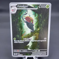 Pokemon TCG Accelgor 094/086 Illustration Rare White Flare NM Holo - Image 1