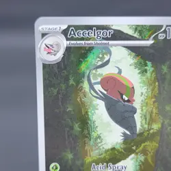Pokemon TCG Accelgor 094/086 Illustration Rare White Flare NM Holo - Image 3