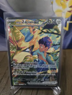 Pokemon TCG Journey Together Special Illustration Rare Hop's Zacian EX 186/159 - Image 1