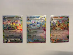Prismatic Bundle – Terapagos ex / Glaceon ex / Flareon ex – NM - Pokemon TCG LOT - Image 1