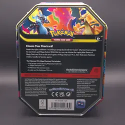 NEW! Pokemon TCG Mega Charizard Y ex Tin 4 Booster Packs Sealed - Image 3