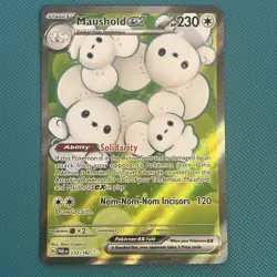 Pokemon - 233/182 - Maushold ex - Paradox Rift - Image 3
