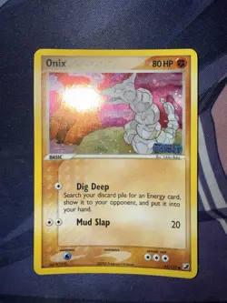 Onix 65/115 Reverse Holo Unseen Forces - Pokemon Card - NM - Image 1