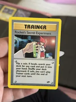 Pokemon Cards - Rocket's Secret Experiment 120/132 - Gym Challenge WOTC LP - Image 1