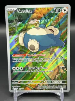 Snorlax 051 Sv: Scarlet & Violet Promo Cards Holo Promo-Rare NM - Image 1