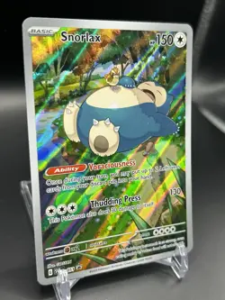 Snorlax 051 Sv: Scarlet & Violet Promo Cards Holo Promo-Rare NM - Image 2