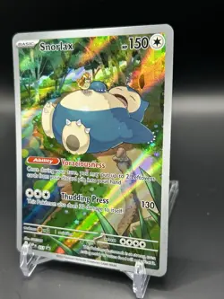 Snorlax 051 Sv: Scarlet & Violet Promo Cards Holo Promo-Rare NM - Image 3