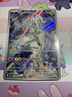 Pokemon N's Reshiram Illustration Rare Holo 167/159 - Image 1