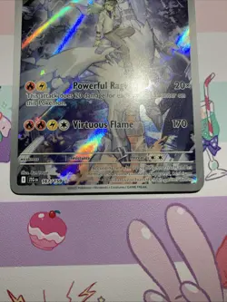 Pokemon N's Reshiram Illustration Rare Holo 167/159 - Image 2