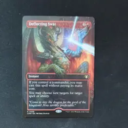 Deflecting Swat (Borderless) Commander Masters Regular - Image 1