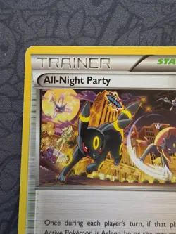 Pokemon: All-night Party #096/122 Umbreon Trainer Breakpoint 2016 - HP - T216 - Image 3