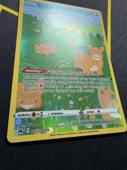 Pokemon TCG Ditto GG22/GG70 - Crown Zenith - Galarian Gallery - Near Mint - Image 3