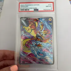 Pokemon TCG - Zeraora 151/142 Stellar Crown PSA 8 - Image 1