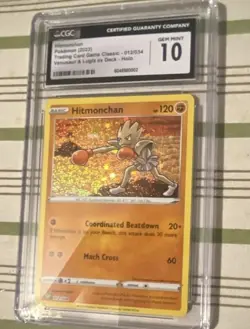 Pokemon TCG Classic Hitmonlee & Hitmonchan Holo CGC 10 Lot 2 - Image 2