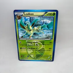 Leafeon 11/116 Rare Plasma Freeze Pokemon Moderately Played - Image 1