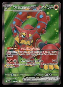 Volcanion ex 171/159 Ultra Rare Journey Together Pokemon Holo Near Mint - Image 1