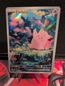 Pokemon Clefairy 094/088 (IR)Perfect Order Full Art Illustration Rare Pack Fresh - Image 1