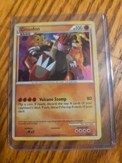 Pokemon TCG Groudon 6/95 Call of Legends Holo Rare HP - Image 1
