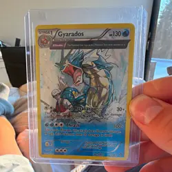 Pokemon TCG Gyarados 21/98 XY BREAKpoint Holo Rare Θ Double Stage 1 130 HP - Image 1