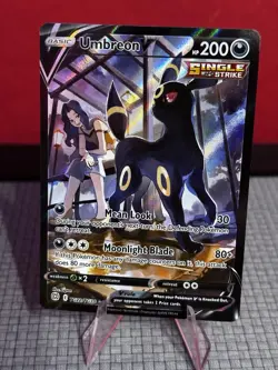 Umbreon V TG22/TG30 Brilliant Stars Trainer Gallery Holo NM Pokemon - Image 1