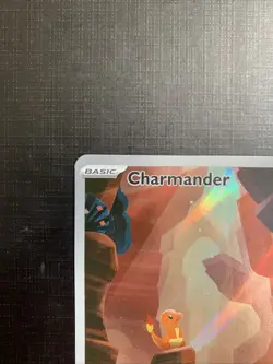 Pokemon TCG Charmander Illustration Rare Card S&V-151 168/165 - Image 2