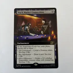 MTG - Black Market Connections - Extended Art - Marvel Super Heroes - MSC 0346 - Image 1