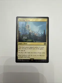 Starting Town Mtg Magic the Gathering Card Final Fantasy - Image 1