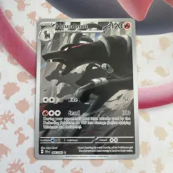 Pokemon TCG Houndoom Illustration Rare Holo Card Shrouded Fable 066/064 NM - Image 1