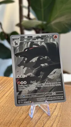 Pokemon TCG Houndoom Illustration Rare Holo Card Shrouded Fable 066/064 - NM - Image 1