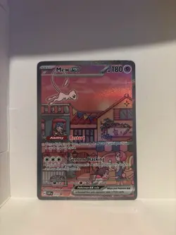 Pokemon TCG Mew Ex SVP 053 Black Star UPC Promo Scarlet & Violet 151 - Near Mint - Image 1