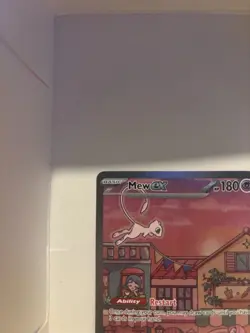 Pokemon TCG Mew Ex SVP 053 Black Star UPC Promo Scarlet & Violet 151 - Near Mint - Image 3