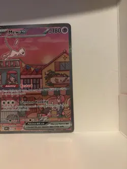Pokemon TCG Mew Ex SVP 053 Black Star UPC Promo Scarlet & Violet 151 - Near Mint - Image 4