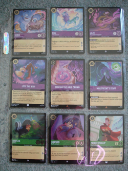 Disney Lorcana TCG Azurite Sea - 34 x Foil Cards incl 2 x Super Rare - Image 3
