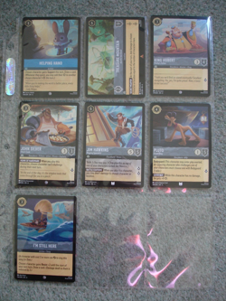 Disney Lorcana TCG Azurite Sea - 34 x Foil Cards incl 2 x Super Rare - Image 5