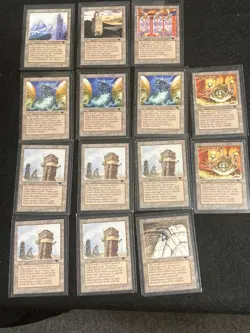 MTG Antiquities Urza's Power Plant x 4, Urza's Tower x 2, Urza's Mine x 8 LP-MP - Image 1