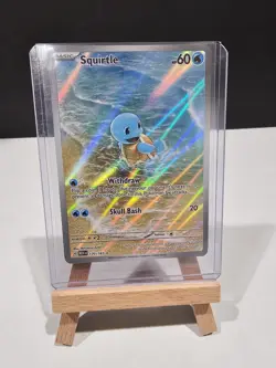 🫧 Pokemon TCG: S&V 151 Squirtle Card 170/165 English NM/PF SUPER CLEAN - Image 2