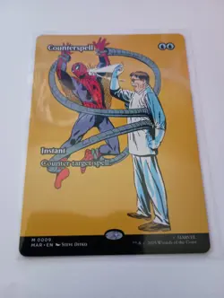 Counterspell 0009 (Borderless) MTG Magic Marvel's Spider-Man - Image 1