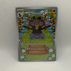 Zweilous 147/086 Holo Illustration Rare White Flare Pokemon Card Near Mint - Image 1