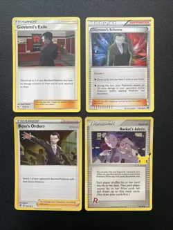 Pokemon TCG - Team Rocket Giovanni Theme Lot - Image 1