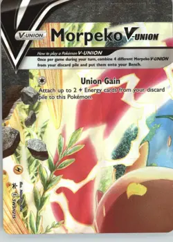 Morpeko V-Union SWSH215 Holo Promo Sword & Shield Promo Pokemon Near Mint - Image 1