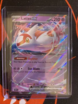 Latias EX Surging Sparks 076/191 Double Rare Near Mint Pokemon TCG - Image 3