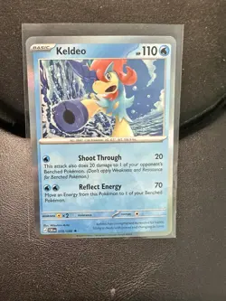 Keldeo 019/086 Rare Chaos Rising Holo Near Mint Pokemon - Image 1
