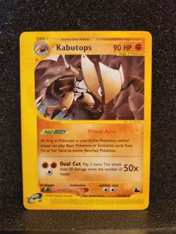 Pokemon TCG Skyridge Kabutops Card 14/144 Regular Non-Holo Rare - Image 1
