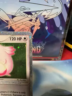 Pokemon Chansey ex EX Ruby & Sapphire Holo Basic 120HP 2003 96/109 - Image 4